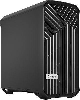 Fractal Design Torrent Black Solid Gaming Midi Tower Computer Case Black