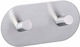 Wenko Duo 2696.471345 Agățătoare 2 Locuri cu închizător Hoop & Loop Inox Argint 1buc