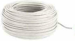 Power Cord Type SiHF in White Colour 1m Flexible