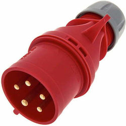 PCElectric Männliche Industriesteckdose 025-6