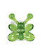 Kleine Wolke Butterfly Lisa 5068657887 Cârlig de Baie Simplu cu ventuză de aspirație ​7.5x7.5cm Verde