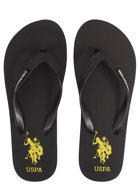 U.S. Polo Assn. Vaia Flip Flops bărbați All Bla...