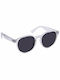 Eyelead L706 Sunglasses with Transparent Plastic Frame and Black Polarized Lens L 706