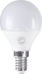 GloboStar LED Lampen für Fassung E14 und Form G45 Naturweiß 388lm 1Stück