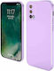 Bodycell Square Liquid Back Cover Silicon violet deschis (Realme GT 5G)
