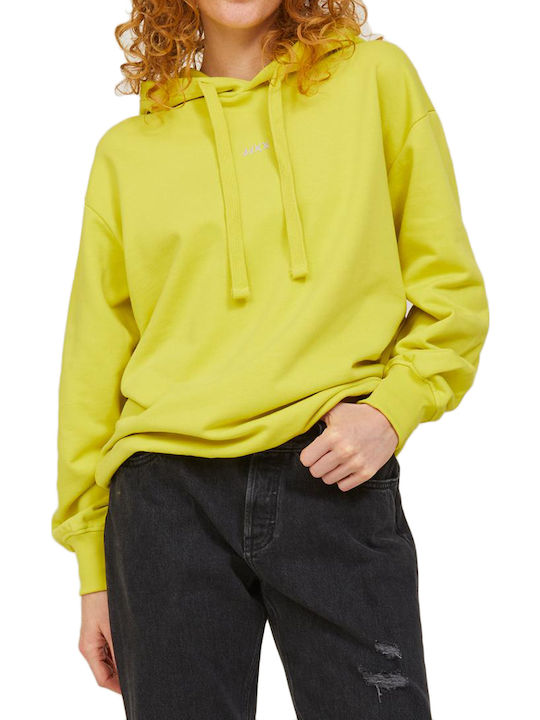 Jack & Jones Μακρύ Γυναικείο Φούτερ με Κουκούλα...
