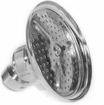 Metallic Round Showerhead Silver Ø10cm 04194