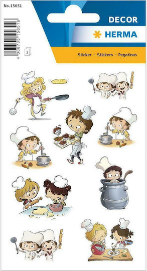 Herma Αυτοκόλλητα Cooking Party