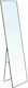 Woodwell Dayton Max Boden- oder Standspiegel mit Schwarzem Aluminium Rahmen 180x60cm
