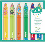 Djeco 3-6 Crayons Set 6 Colours