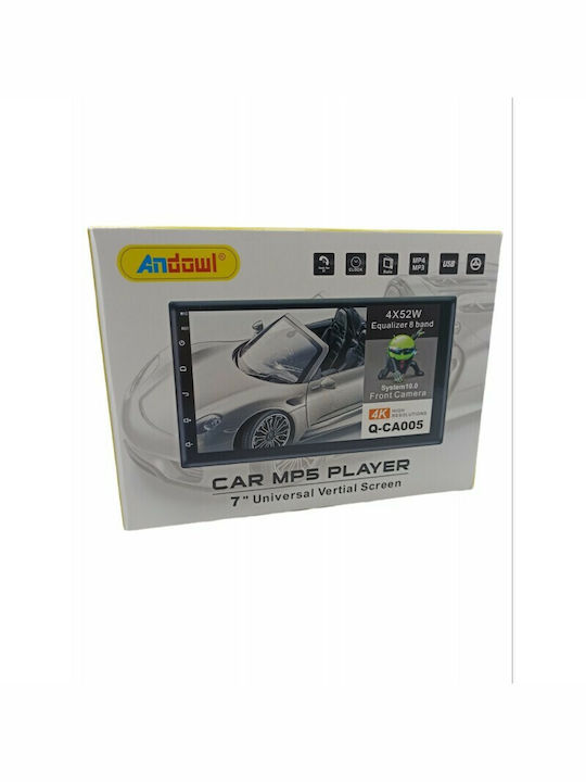 Andowl Car Audio System (Bluetooth/USB/WiFi/GPS/Apple-Carplay/Android-Auto) with Touch Screen 7"