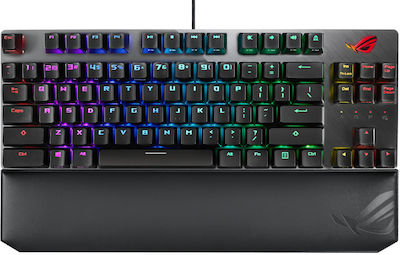 Asus ROG Strix Scope NX Gaming Tastatură Mecanică Fără cheie cu ROG NX Red switch-uri și iluminare RGB (Engleză US)