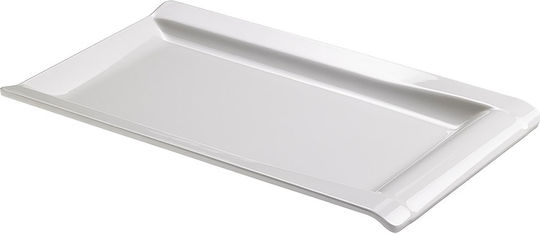 Leone Serving Platter Rectangular White 38x23cm