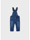 Mayoral Ecofriends Kinder-Jeanshosen Latzhose Blau