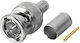 BNC M Straight RG6 75Ohm Plug BNC male 10pcs Silver (17169)
