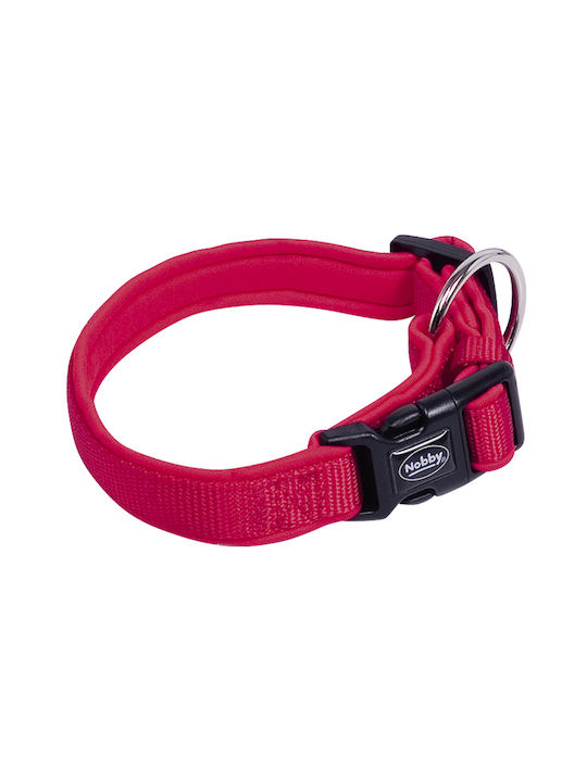 Nobby Classic Preno Hundehalsband in Rot Farbe Mittel / Klein 25mm x 30 - 45cm