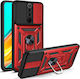 Bodycell Armor Slide Back Cover Plastic Roșu (R...