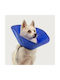 Kvp Elizabethan Dog Collar in Blue color Small 140mm x 14 - 31cm