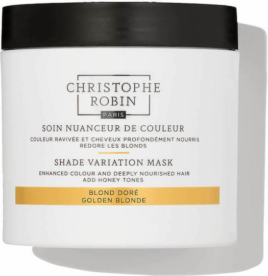 Christophe Robin Variation Care Golden Blonde Mască de Păr pentru Păstrarea Culorii 250ml