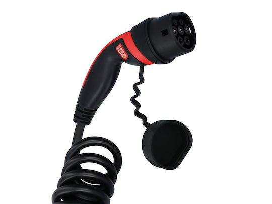 Carpoint Spiral Καλώδιο Φόρτισης Τριφασικό 6m Type 2 - Type 2 0280012