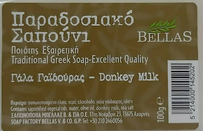 Bellas Donkey Milk Seife Bar mit Eselsmilch 100gr