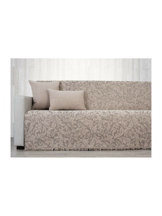 Cotone Flora Armchair Throw Chenille 170x180cm ...