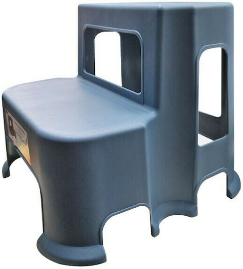 Homeplast Double Kids Step Stool Federico Blue