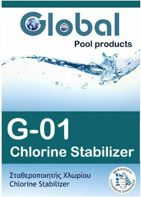 Global G01 Chlorine Stabilizer Σταθεροποιητής Χλωρίου Πισίνας 10kg