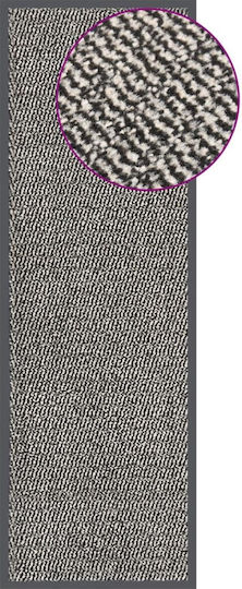 vidaXL Entrance Mat Carpet with Anti-slip Backing Open Café 60x180cm