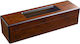 JK Home Decoration Ξύλινη Θήκη για Ποτό Καφέ 38x11x9εκ.