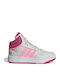 Hoops 3.0 Παιδικά Sneakers High Grey One / Beam Pink / Team Real Magenta