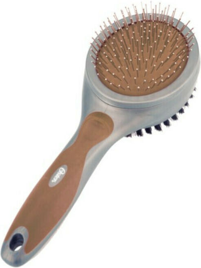 Oster Premium Brush for Misc Hair Lengths Double Sided for Hair Removal Copper