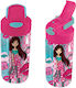 Graffiti Fashion Girl Kids Water Bottle Harry Potter Stainless Steel with Straw Pink 500ml