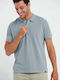 Garage Fifty5 Men's Short Sleeve Blouse Polo Light Blue