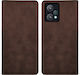 Sonique Vintage Wallet Δερματίνης Καφέ (Realme ...