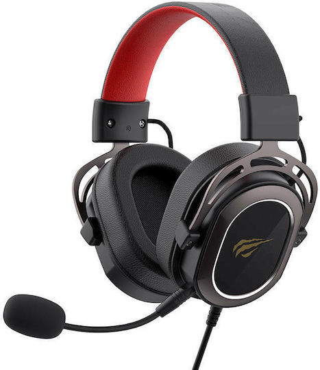 Havit H2008D Über Ohr Gaming-Headset mit Verbindung 3,5mm Schwarz