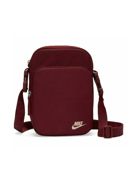 Nike Heritage Ανδρική Τσάντα Ώμου / Χιαστί σε Καφέ χρώμα
