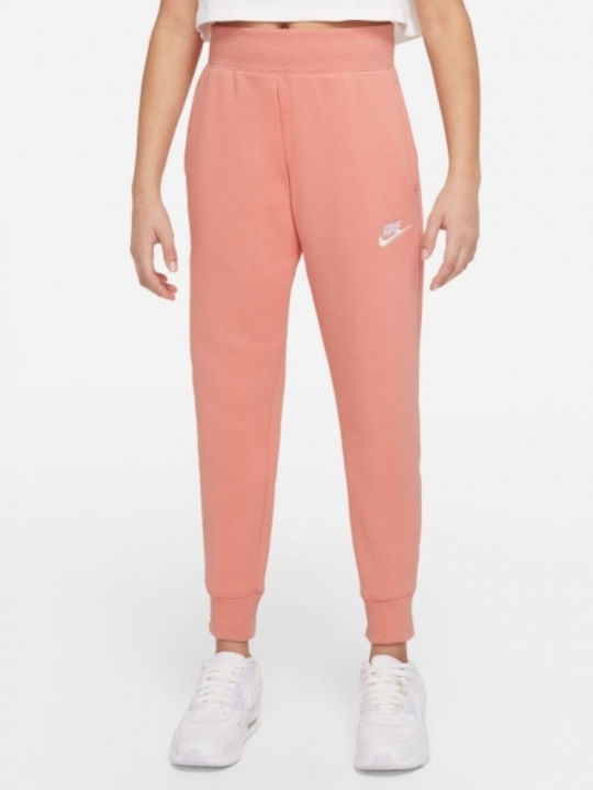 Nike Παιδικό Παντελόνι Φόρμας Ροζ