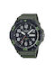 Casio Ceas Baterie cu Verde Curea de cauciuc