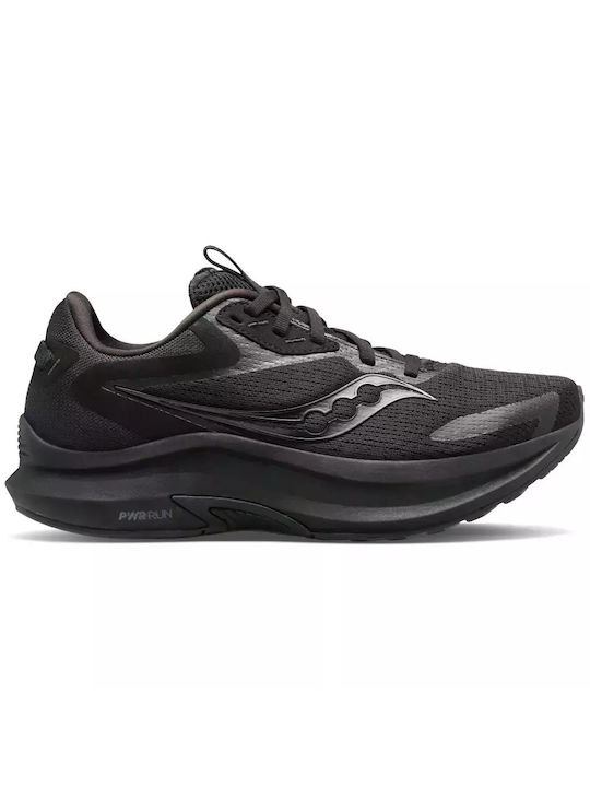 Saucony Axon 2 Γυναικεία Αθλητικά Παπούτσια Running Μαύρα