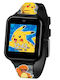 Kids Licensing Kinder-Smartwatch Pokemon mit Kamera Schwarz
