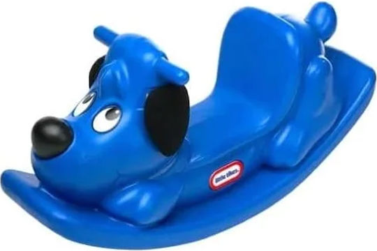 Little Tikes Plastic Toy Dog for 12+ months with Max Load Capacity 22kg Blue