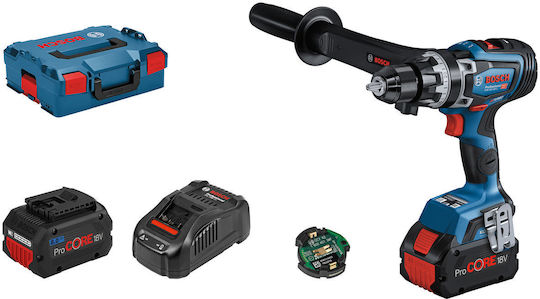 Bosch GSB 18V-150 C Percussive Drill Driver Battery 18V 1x8Ah & 1x4Ah 06019J5105