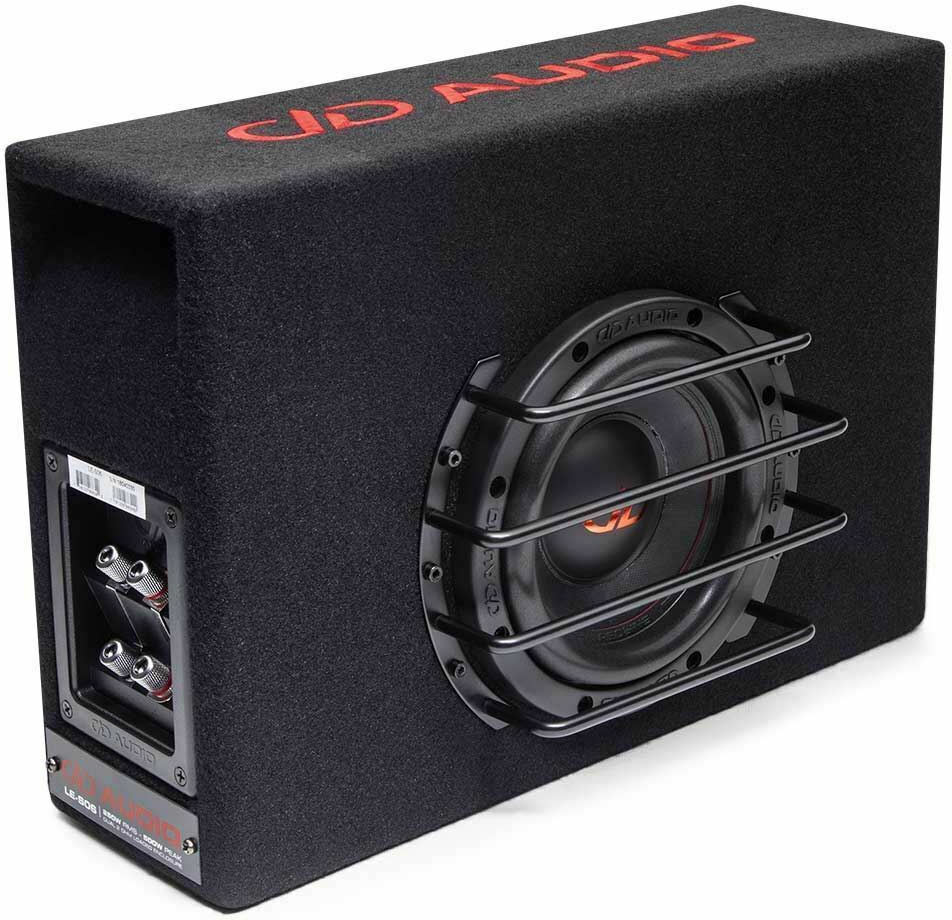 DD Audio LEST06d Subwoofer Αυτοκινήτου 6.5" 250W RMS με Κούτα 10.00.