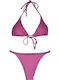 Set Bikini Τριγωνάκι Μωβ