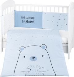 Kikka Boo Baby Crib Bedding Set Bear with Me 2p...