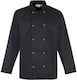 Coat Chef 100% Cotton made Black with Short Sleeve PR665