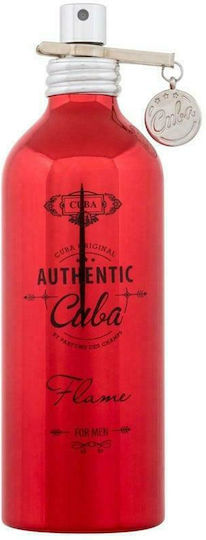 Cuba Authentic Flame Eau de Toilette 100ml