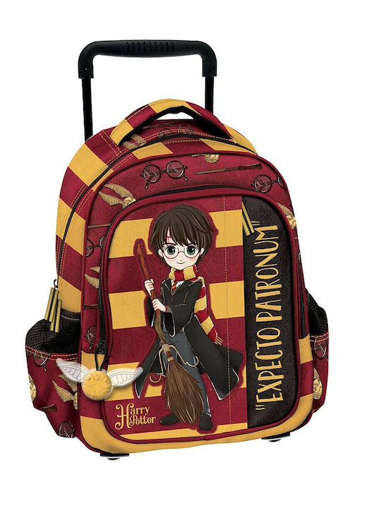 Graffiti Harry Potter School Bag Trolley Kindergarten Multicolored