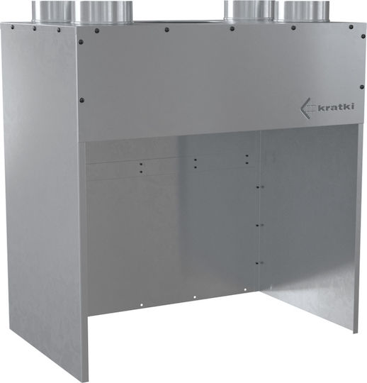 Kratki Distributor/Zuzia/4x125 Hot Air Chamber for Energy Fireplace